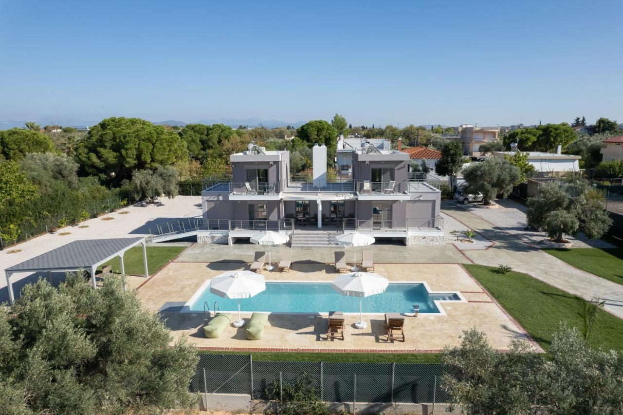 Marea Twins Villas Drosia  Bagian luar foto